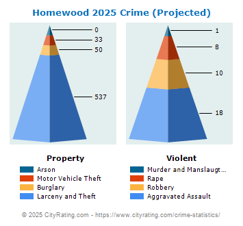 Homewood Crime 2025