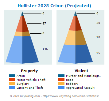 Hollister Crime 2025