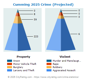 Cumming Crime 2025