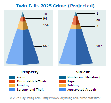 Twin Falls Crime 2025