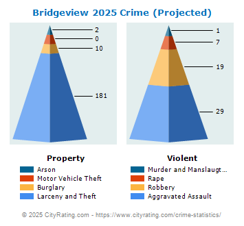 Bridgeview Crime 2025