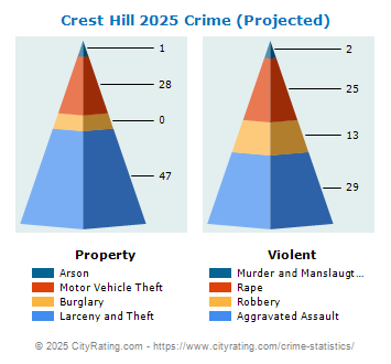 Crest Hill Crime 2025