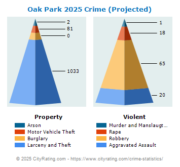 Oak Park Crime 2025