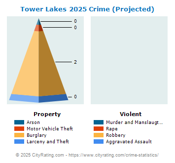 Tower Lakes Crime 2025