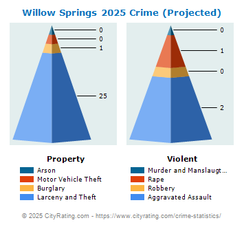 Willow Springs Crime 2025