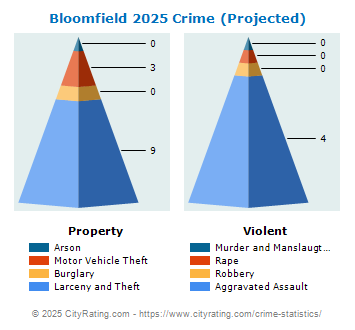 Bloomfield Crime 2025