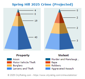 Spring Hill Crime 2025