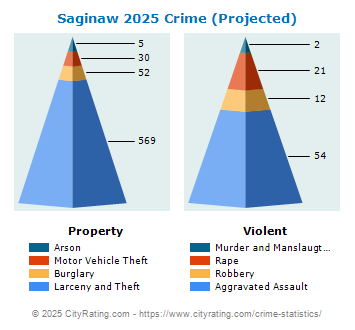 Saginaw Township Crime 2025