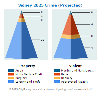 Sidney Village Crime 2025