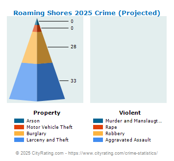 Roaming Shores Village Crime 2025