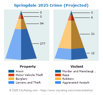 Springdale Crime 2025