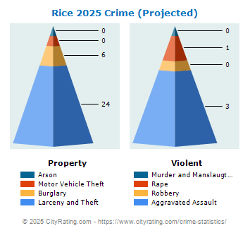 Rice Township Crime 2025