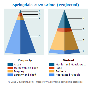 Springdale Township Crime 2025