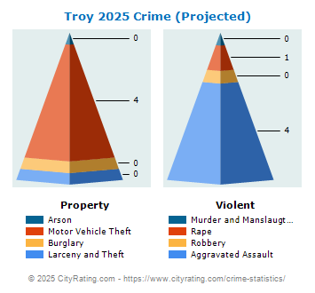 Troy Crime 2025