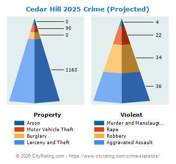 Cedar Hill Crime 2025