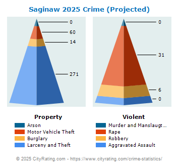 Saginaw Crime 2025