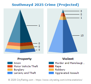 Southmayd Crime 2025